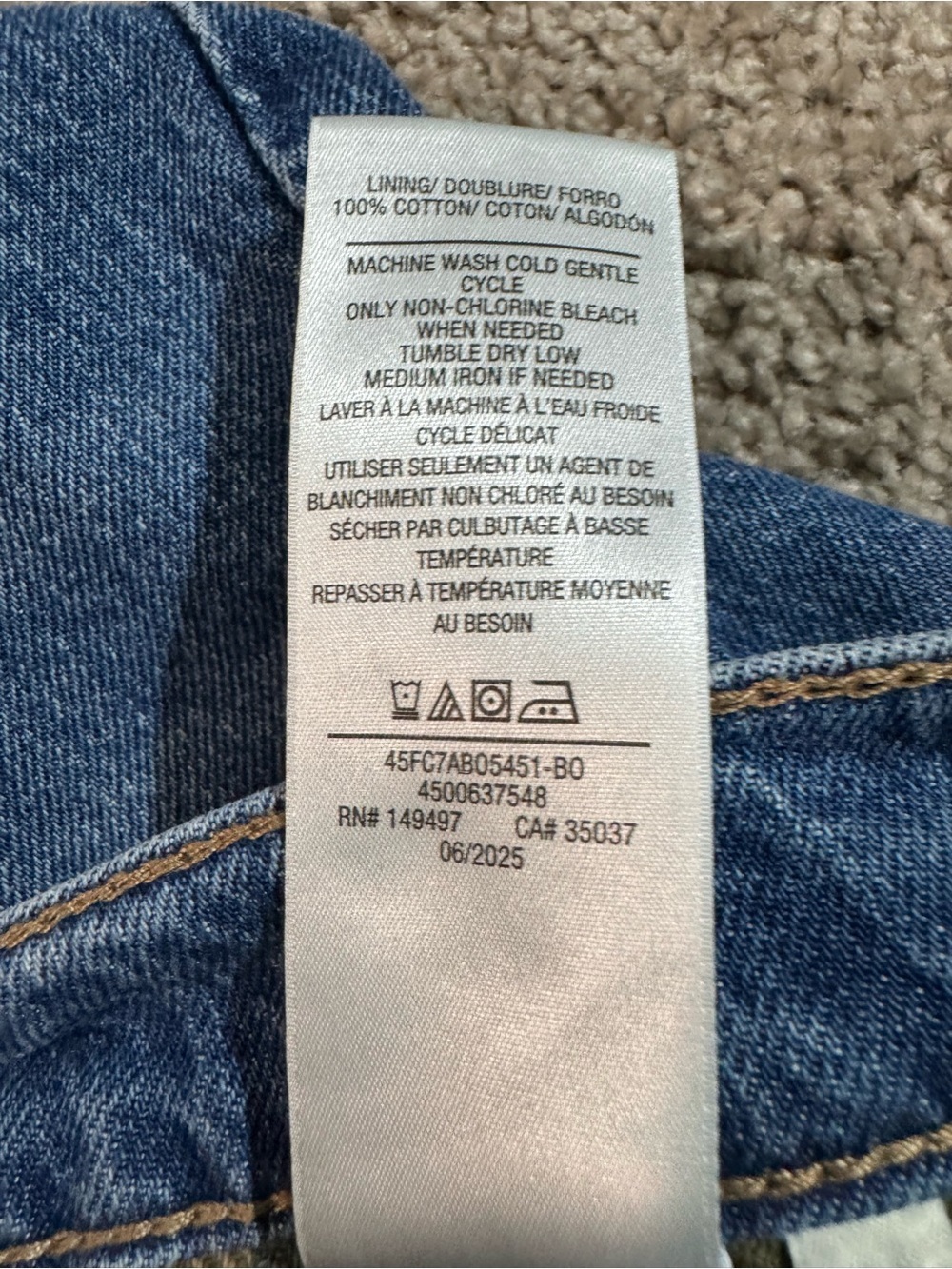Favorite Daughter The Morgan Shortie Beacon Bootcut Jeans Women’s Size 28 - Picture 11 of 16